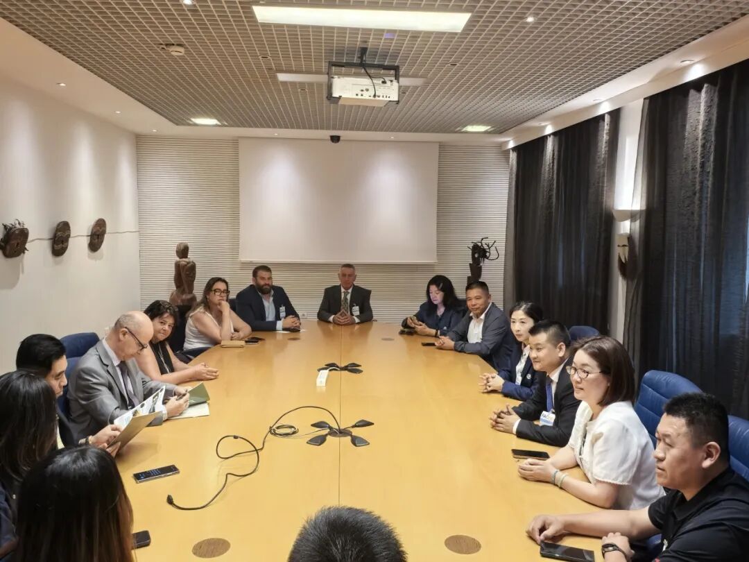 笨农集团旗下尧安科技参团赴意，与联合国粮农组织总部官员会谈